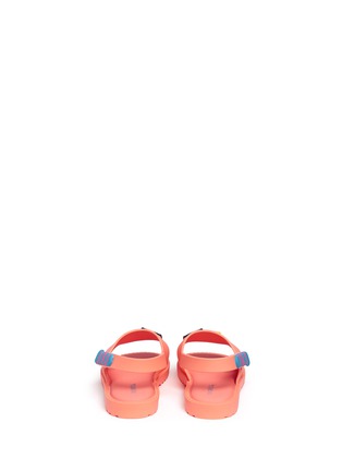 Back View - Click To Enlarge - MELISSA - x Fábula 'Mia' butterfly PVC toddler sandals