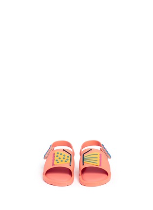 Figure View - Click To Enlarge - MELISSA - x Fábula 'Mia' butterfly PVC toddler sandals
