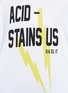 Detail View - Click To Enlarge - HAIDER ACKERMANN - Slogan lightning bolt print oversized T-shirt