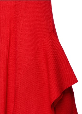 Detail View - Click To Enlarge - T BY ALEXANDER WANG - Buckle strap wool knit tank top