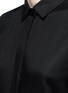 Detail View - Click To Enlarge - SAINT LAURENT - Puff shoulder twill shirt