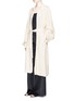 Figure View - Click To Enlarge - MS MIN - Belted soft trench coat