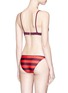 Back View - Click To Enlarge - SOLID & STRIPED - 'Morgan' stripe bikini bottoms