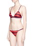 Figure View - Click To Enlarge - SOLID & STRIPED - 'Morgan' stripe bikini bottoms