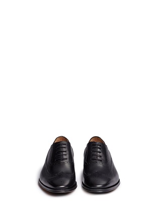 Front View - Click To Enlarge - ROLANDO STURLINI - 'City' longwing brogue leather Oxfords