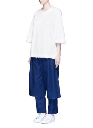  - FFIXXED STUDIOS - Three-quarter sleeve cotton unisex top