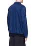 Back View - Click To Enlarge - FFIXXED STUDIOS - Notch lapel unisex pullover