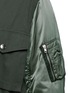 Detail View - Click To Enlarge - ALEXANDER WANG - Bomber back cotton and nylon parka