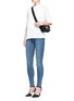 Figure View - Click To Enlarge - ALEXANDER WANG - 'Whip' washed slim fit jeans