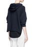 Back View - Click To Enlarge - 3.1 PHILLIP LIM - Twill hem French terry utility sweatshirt