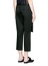 Back View - Click To Enlarge - 3.1 PHILLIP LIM - Apron front twill cropped pants