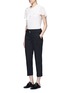 Figure View - Click To Enlarge - 3.1 PHILLIP LIM - Belted twill cropped utility pants