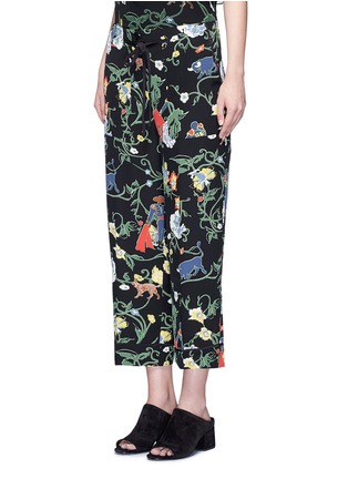Front View - Click To Enlarge - TIBI - 'Seville' floral print pyjama pants