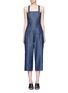 Main View - Click To Enlarge - TIBI - 'Neo' washed cotton twill overalls
