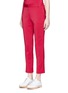 Front View - Click To Enlarge - TIBI - Stretch faille cropped pants