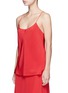 Front View - Click To Enlarge - TIBI - 'Kate' silk camisole crepe top