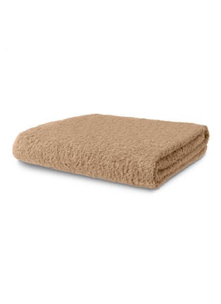 Main View - Click To Enlarge - ABYSS - Super Pile bath sheet — Taupe
