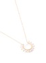  - TASAKI - 'Danger Tribe' freshwater pearl hoop pendant necklace