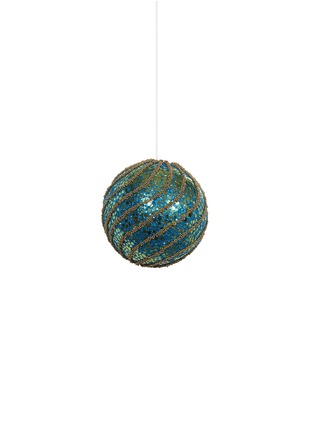Main View - Click To Enlarge - SHISHI - Glitter bead Christmas ornament