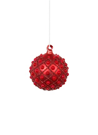 Main View - Click To Enlarge - SHISHI - Bead lattice Christmas Ornament