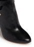 Detail View - Click To Enlarge - ISABEL MARANT - 'Redford' harness leather combo ankle boots