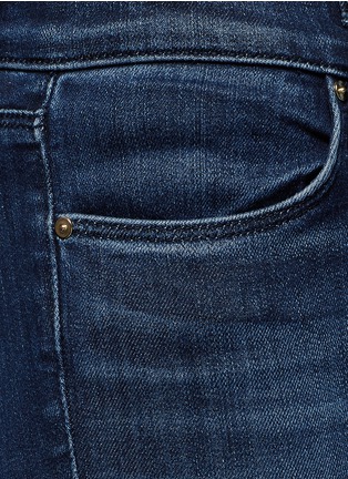 Detail View - Click To Enlarge - J BRAND - 'Super Skinny' whiskered jeans
