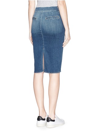 Back View - Click To Enlarge - J BRAND - 'Willa' denim pencil skirt