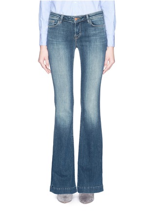 Main View - Click To Enlarge - J BRAND - 'Another Love Story' mid rise kick flare jeans