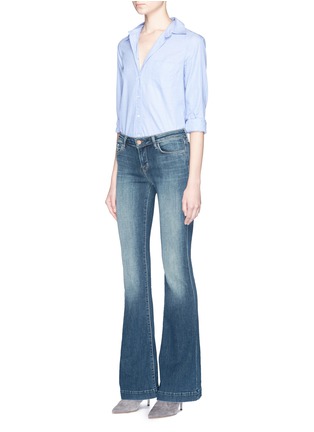 Figure View - Click To Enlarge - J BRAND - 'Another Love Story' mid rise kick flare jeans