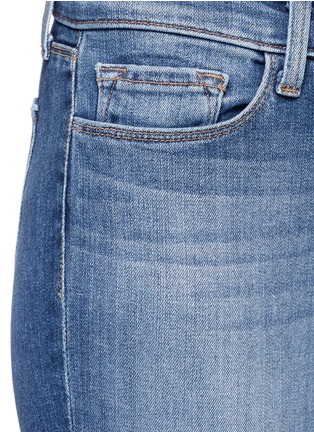 Detail View - Click To Enlarge - J BRAND - 'Skinny Leg' whiskered jeans