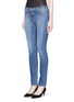 Front View - Click To Enlarge - J BRAND - 'Skinny Leg' whiskered jeans