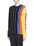 Front View - Click To Enlarge - OPENING CEREMONY - Kodak stripe T-shirt