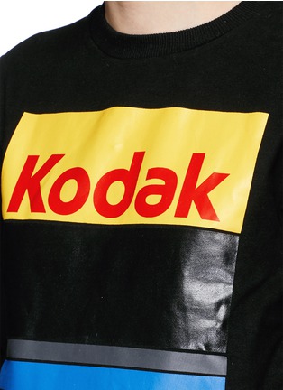 Detail View - Click To Enlarge - OPENING CEREMONY - 'Kodak' print cotton sweatshirt