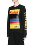 Front View - Click To Enlarge - OPENING CEREMONY - 'Kodak' print cotton sweatshirt