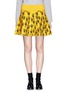 Main View - Click To Enlarge - OPENING CEREMONY - Daisy scribble dense knit flare skirt