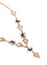 Detail View - Click To Enlarge - LULU FROST - Crystal stone mosaic terraced chain necklace