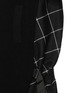 Detail View - Click To Enlarge - SACAI - Windowpane check wool felt back knit dress