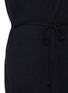 Detail View - Click To Enlarge - THE ROW - 'Kilta' drape front cashmere cardigan