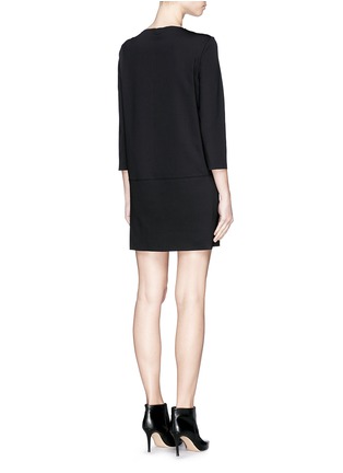 Back View - Click To Enlarge - THE ROW - 'Raylen' patch pocket scuba jersey dress