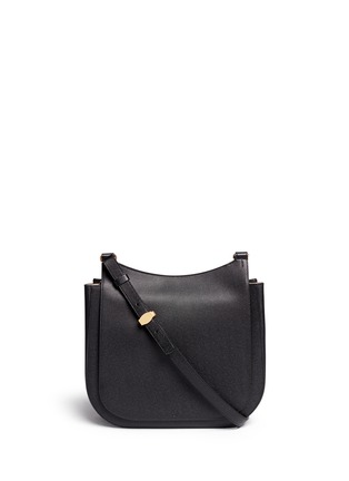 Main View - Click To Enlarge - THE ROW - 'Hunting' large grainy leather shoulder bag