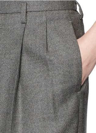 Detail View - Click To Enlarge - THE ROW - 'Caray' stretch wool suiting pants