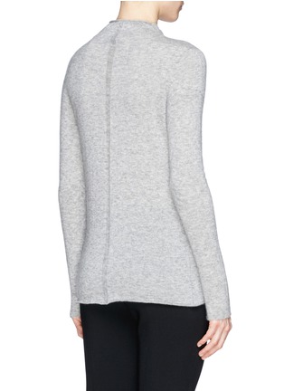 Back View - Click To Enlarge - THE ROW - 'Andra' cashmere-silk high collar sweater