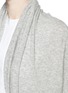 Detail View - Click To Enlarge - THE ROW - 'Caro' cashmere-silk drape cardigan