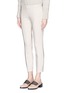 Front View - Click To Enlarge - THE ROW - 'Chandra' seam front stretch scuba cropped pants