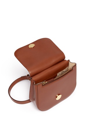 Detail View - Click To Enlarge - THE ROW - 'Hunting' small leather shoulder bag