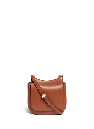 Main View - Click To Enlarge - THE ROW - 'Hunting' small leather shoulder bag