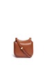 Main View - Click To Enlarge - THE ROW - 'Hunting' small leather shoulder bag