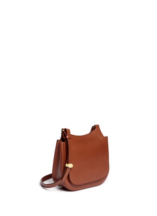 Figure View - Click To Enlarge - THE ROW - 'Hunting' small leather shoulder bag