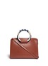 Main View - Click To Enlarge - THE ROW - Classic' braided ring handle leather box bag