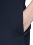 Detail View - Click To Enlarge - THE ROW - 'Cayla' mock neck stretch scuba top